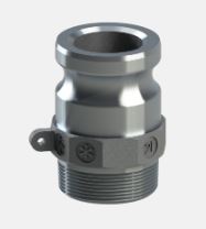 COUPLER SS 4 PART F - Cam & Groove Stainless